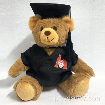 Travesseiro de mascote de urso fofo